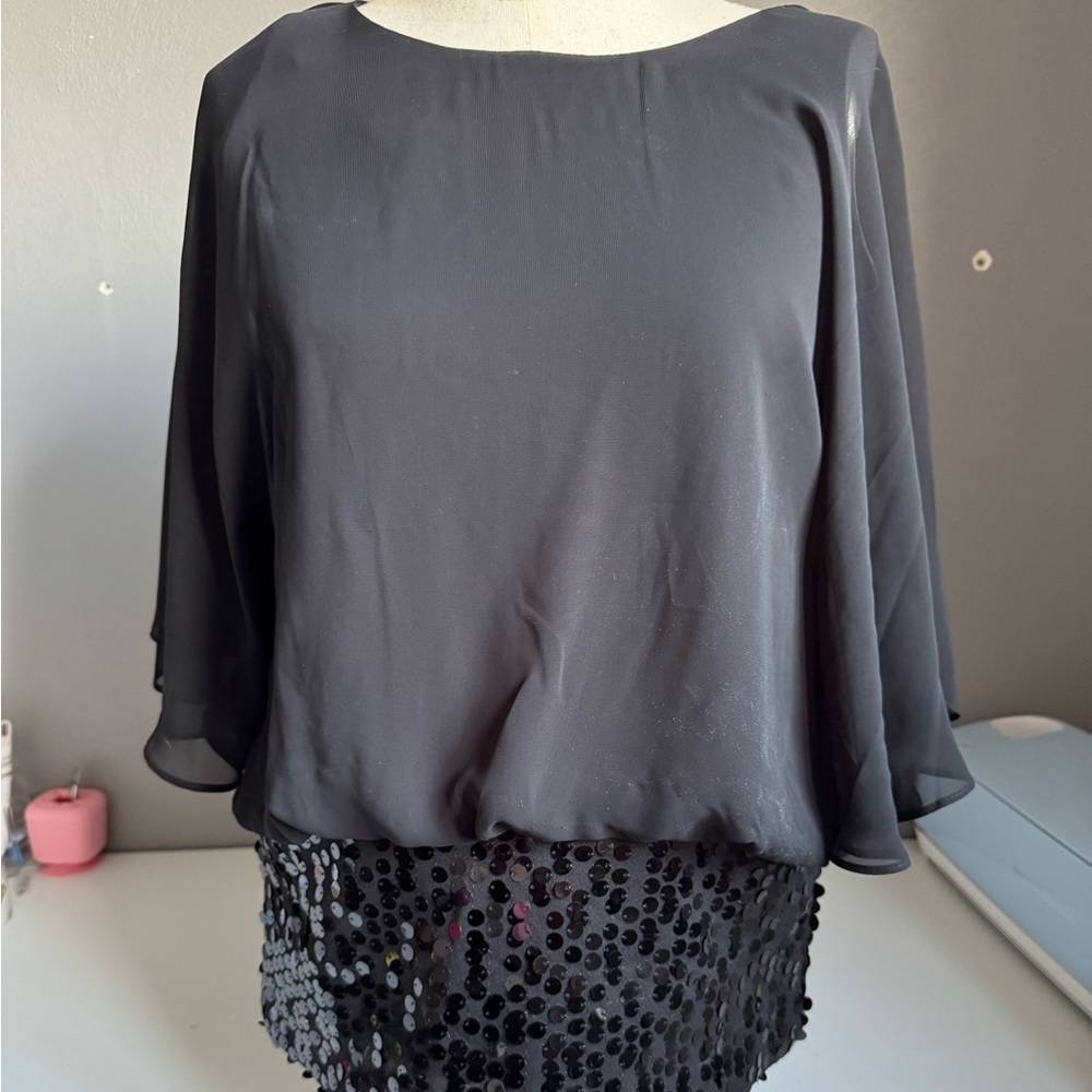 Dressy Top with Sequins